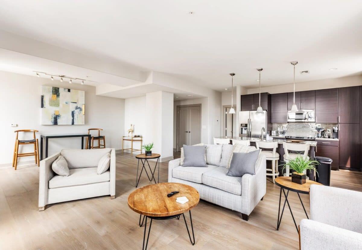 2Br Luxury Apartment With Rooftop Deck & Pool 巴尔的摩 外观 照片