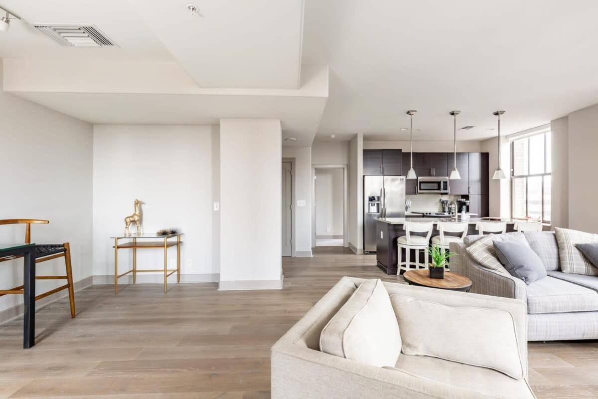 2Br Luxury Apartment With Rooftop Deck & Pool 巴尔的摩 外观 照片