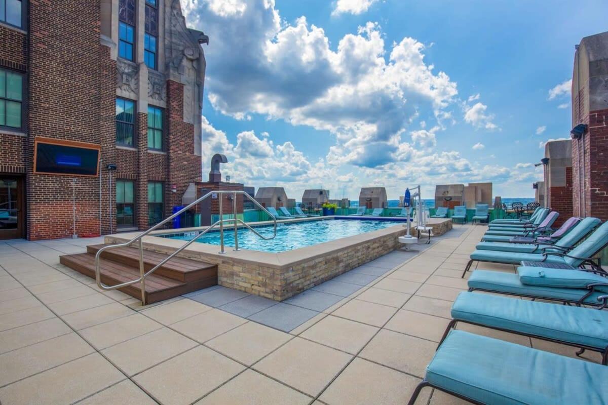 2Br Luxury Apartment With Rooftop Deck & Pool 巴尔的摩 外观 照片